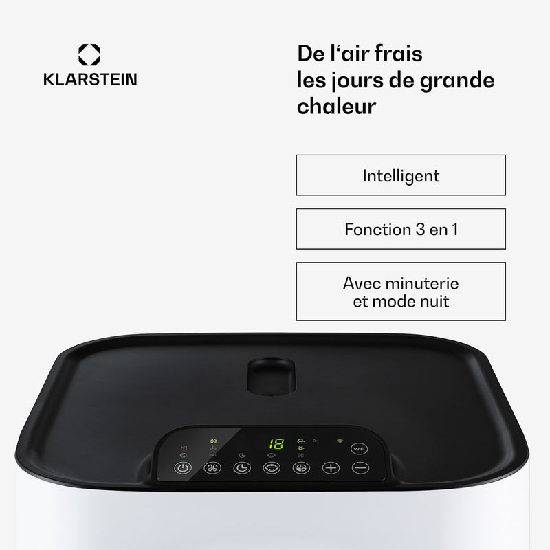 Kraftwerk Eco Smart 11 Climatiseur 3-en-1 11 500 BTU Contrôle par application Télécommande