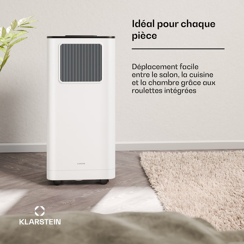 Breeze Box 7K Smart PAC Climatiseur | mode 3 en 1 | Connecté | jusqu'à 25 m² | minuterie 24h/24 | mobile