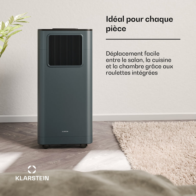 Breeze Box 9K Smart PAC climatiseur | Mode 3-en-1 | Contrôle connecté | jusqu'à 32 m² | Minuterie 24 h | mobile