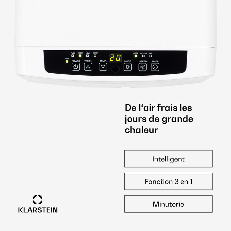 Climatiseur 3 en 1 Iceblock Ecosmart 7 7 000 BTU App Control