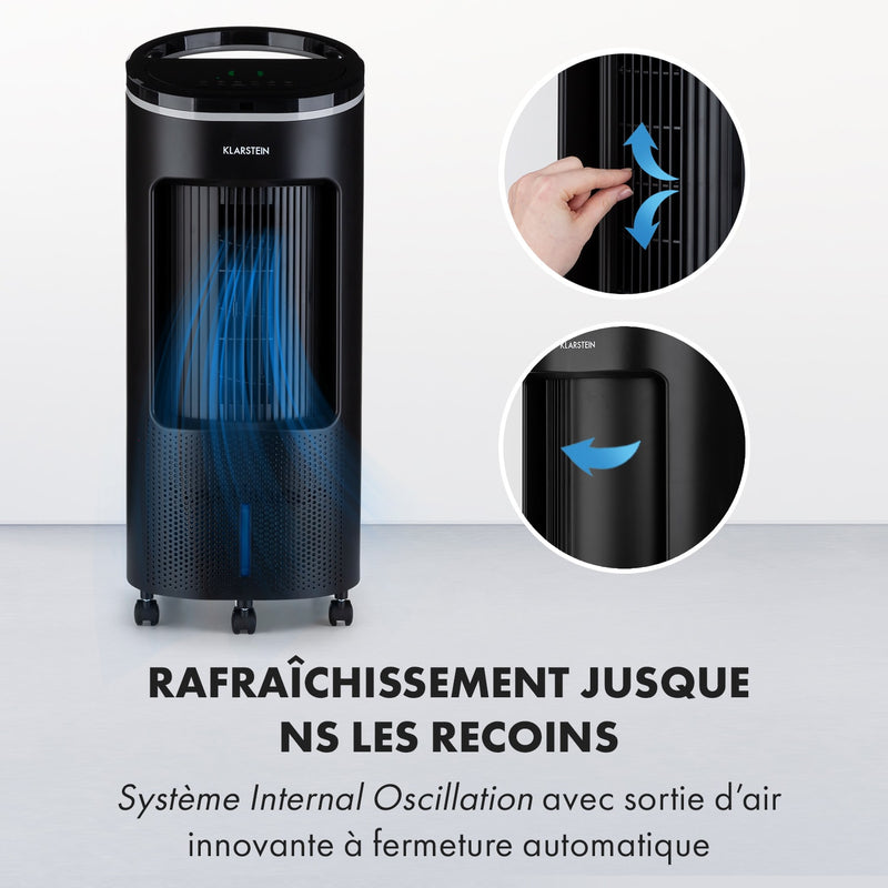 IceWind Plus Refroidisseur d'air 4 en 330 m³/h Oscillation Télécommande