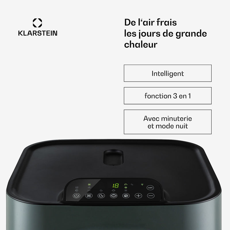 Kraftwerk Eco Smart 11 Climatiseur 3-en-1 11 500 BTU Contrôle par application Télécommande