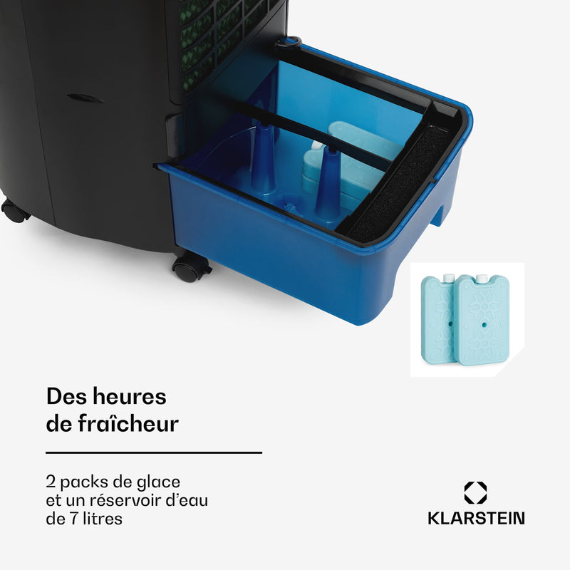 IceWind Plus Smart Smart Refroidisseur d'air 4-en-1 Ventilateur Humidificateur Purificateur d'air Contrôle par application